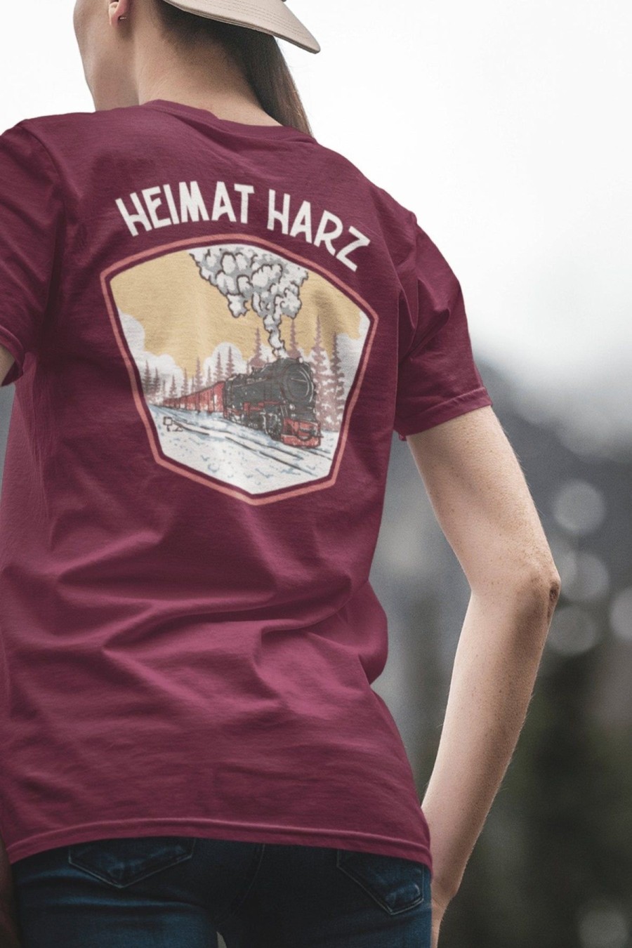 Heimat Harz T-Shirt Heimat Harzbahn Unisex | Geschenke & Souvenirs Neu Im Shop