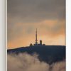 Heimat Harz Harz Poster - Brocken Im Nebel | Geschenke & Souvenirs Poster