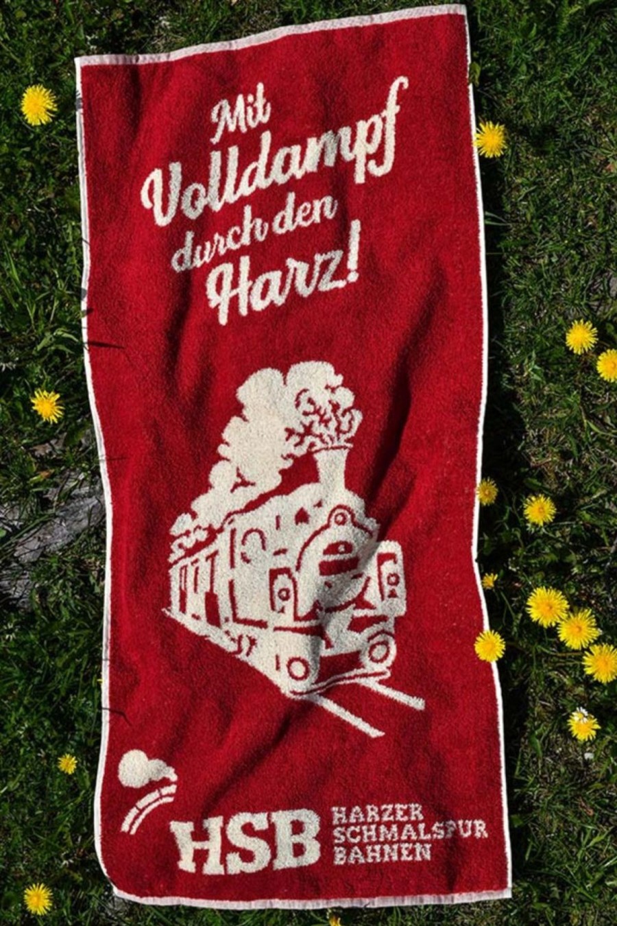 Heimat Harz Fan-Handtuch Der Harzer Schmalspurbahnen (Hsb) | Geschenke & Souvenirs Geschenke Unter 25