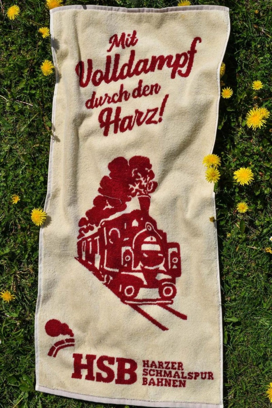 Heimat Harz Fan-Handtuch Der Harzer Schmalspurbahnen (Hsb) | Geschenke & Souvenirs Geschenke Unter 25