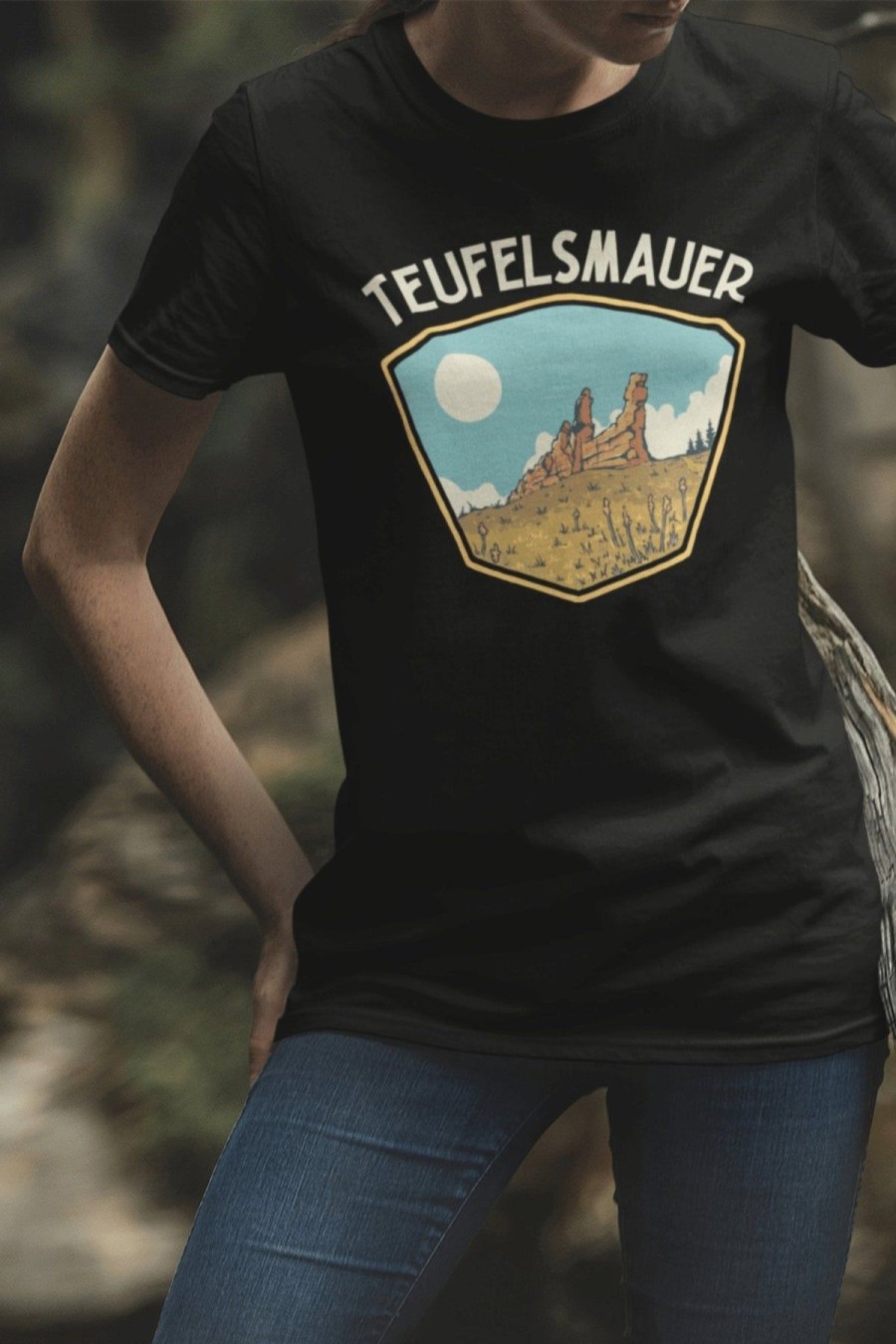 Heimat Harz T-Shirt Teufelsmauer Unisex | Geschenke & Souvenirs Neu Im Shop