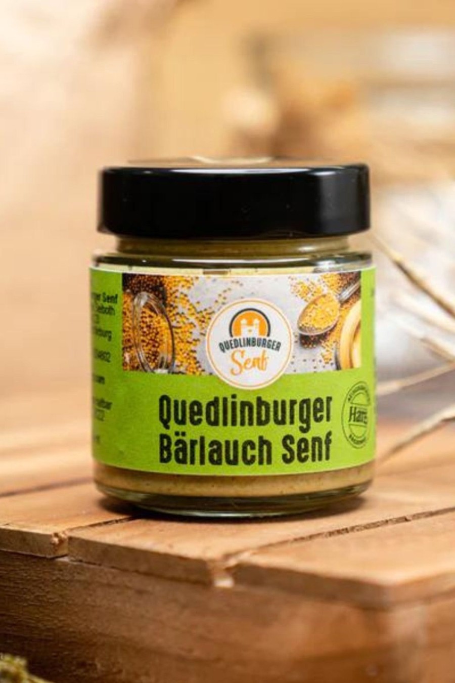 Quedlinburger Senf Quedlinburger Barlauch-Senf | Geschenke & Souvenirs Fokus Auf Nachhaltigkeit