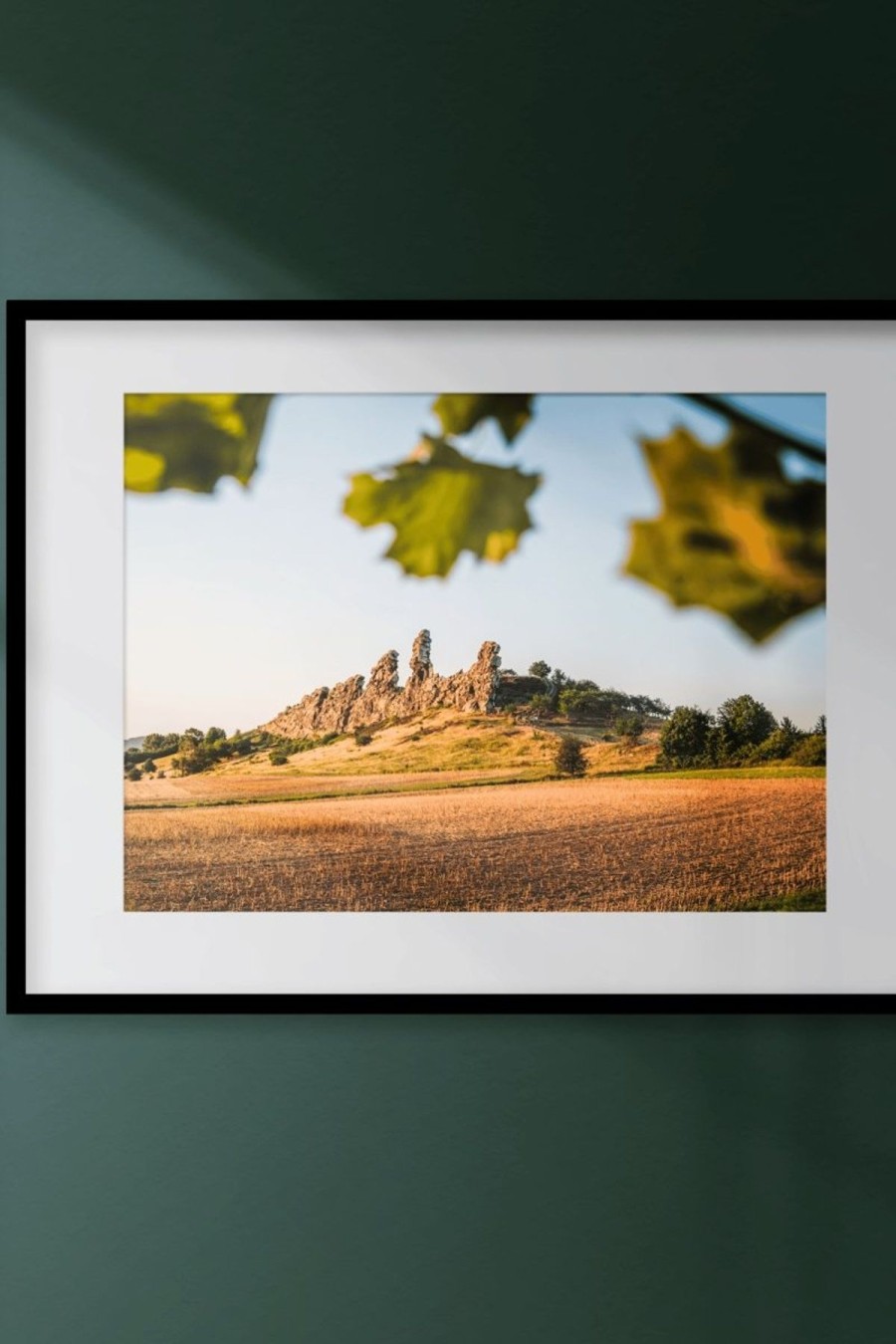 Heimat Harz Harz Poster - Teufelsmauer | Geschenke & Souvenirs Bestseller