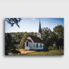 Heimat Harz Holzkirche Elend - Leinwand Mit Keilrahmen | Geschenke & Souvenirs Neu Im Shop