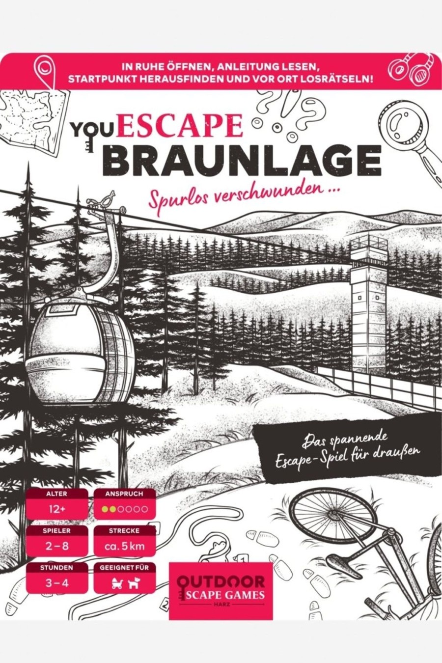 Outdoor Escape Games Harz Youescape Braunlage | Geschenke & Souvenirs Geschenke Unter 100