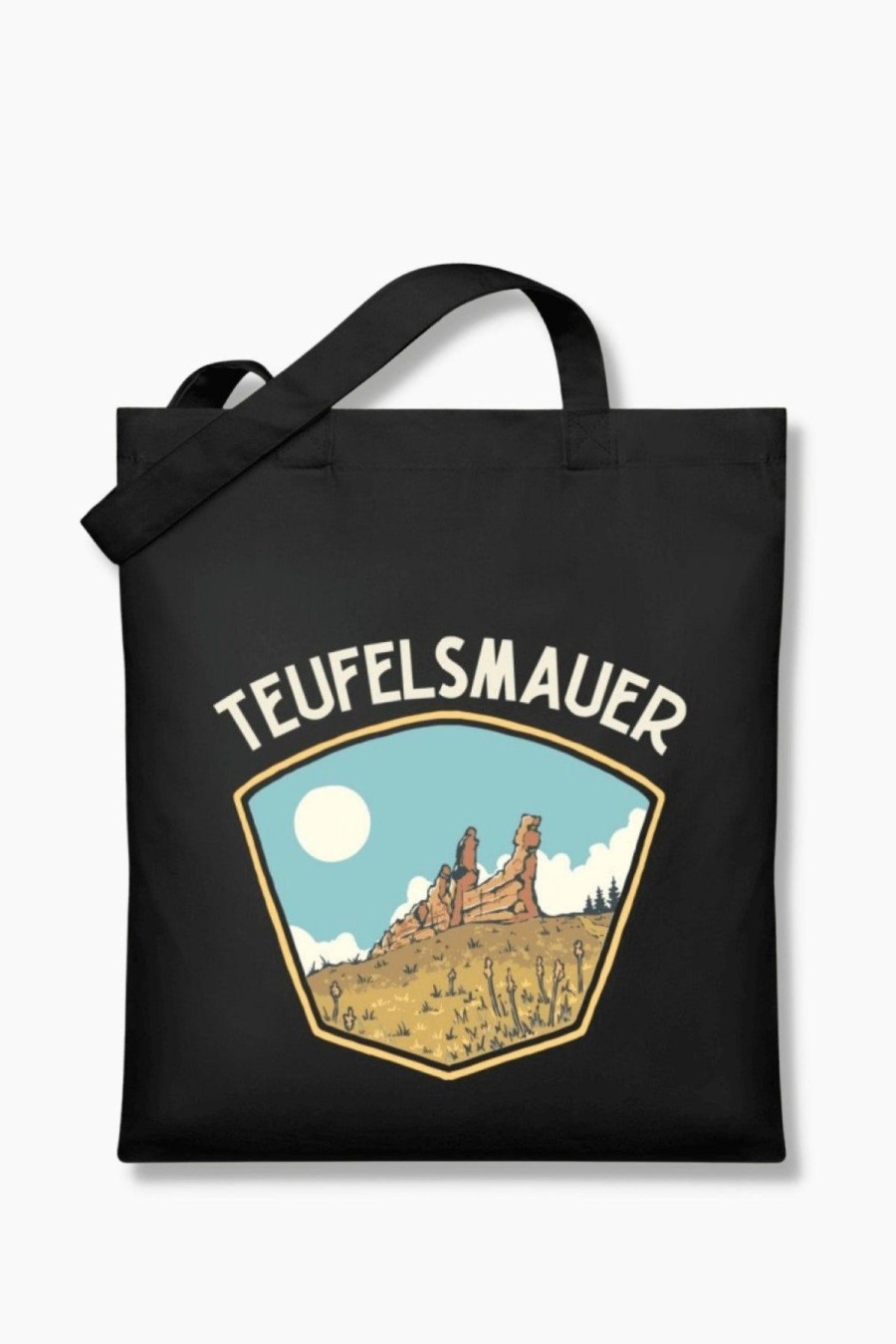 Heimat Harz Bio-Baumwolltasche Teufelsmauer | Geschenke & Souvenirs Bestseller