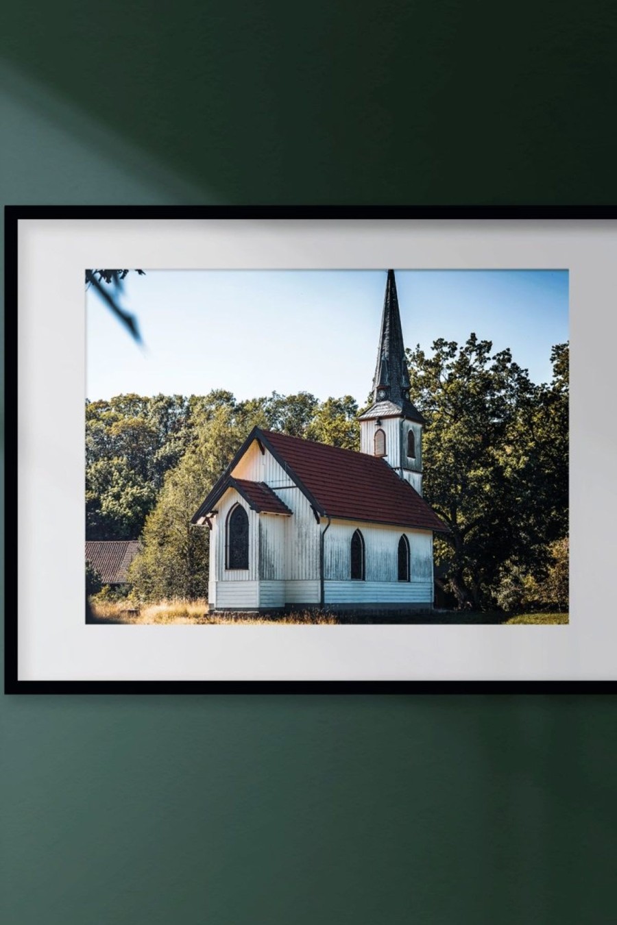 Heimat Harz Harz Poster - Holzkirche Elend | Geschenke & Souvenirs Geschenke Unter 50