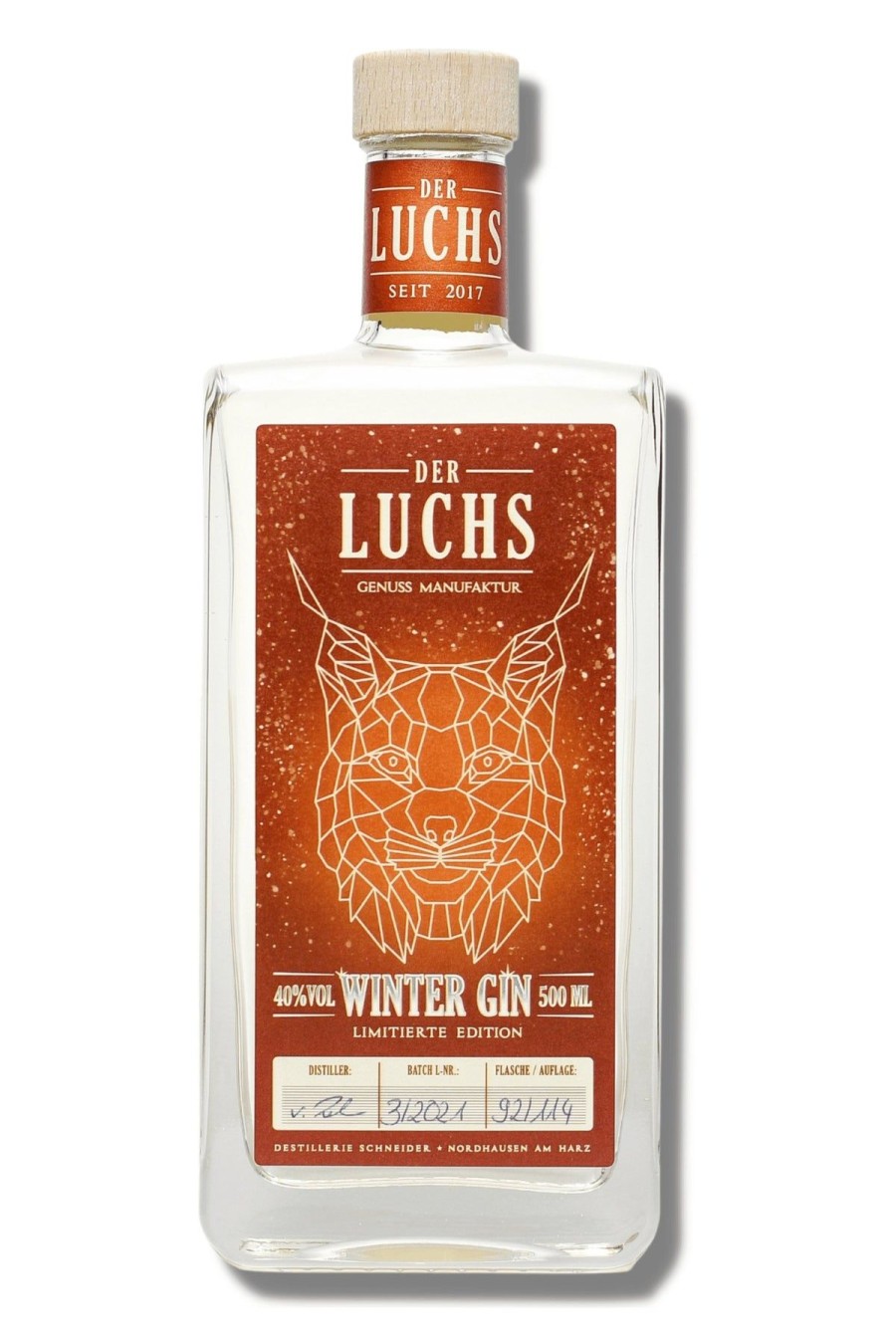 DER LUCHS Dry Gin Der Luchs Winter Edition | Geschenke & Souvenirs Bestseller