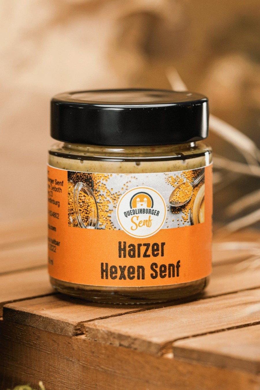 Quedlinburger Senf Harzer-Hexen-Senf 150 Ml | Geschenke & Souvenirs Geschenke Unter 50