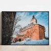 Heimat Harz Harz Poster - Burg Falkenstein | Harztypisches & Regionale Produkte Dekoration