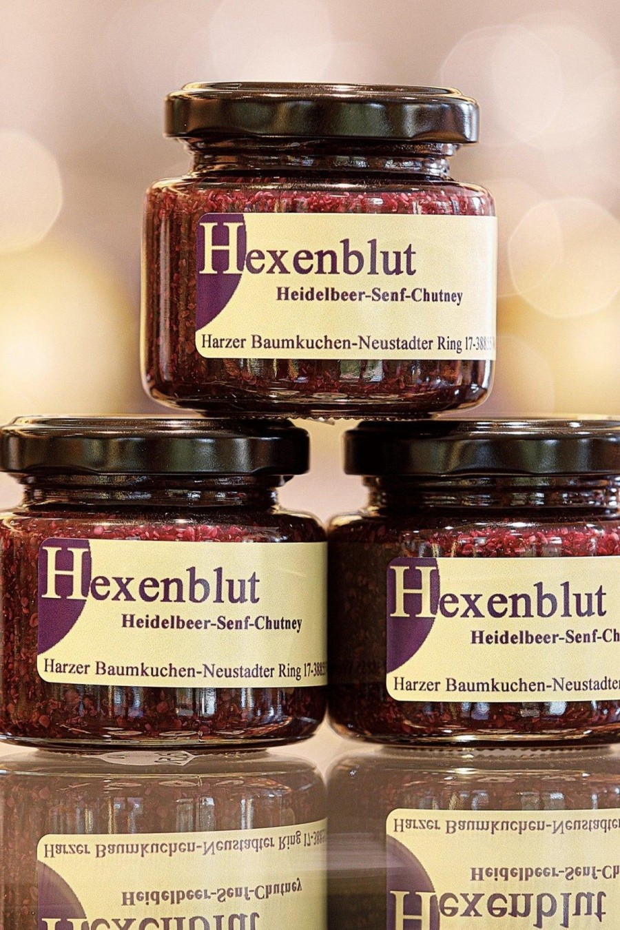 Harzer Baumkuchen Hexenblut: Heidelbeer-Senf-Chutney | Geschenke & Souvenirs Geschenke Unter 25