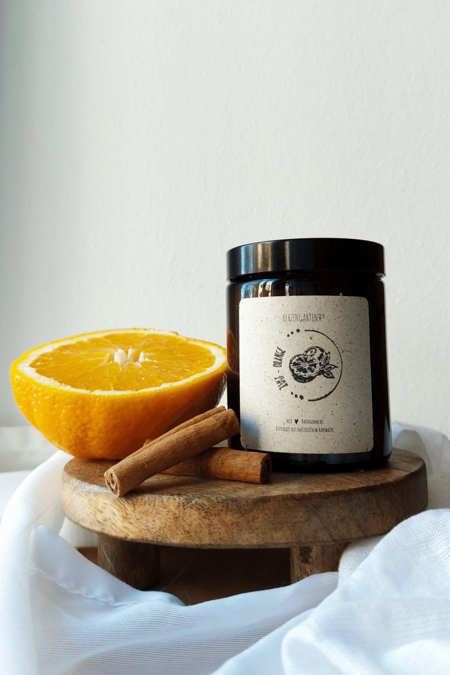 Kerzengarten Duftkerze Orange & Zimt | Geschenke & Souvenirs Bestseller