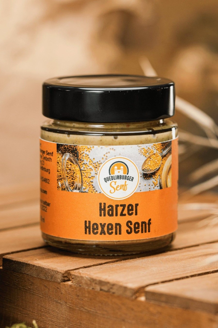 Quedlinburger Senf Harzer-Hexen-Senf 150 Ml | Geschenke & Souvenirs Fokus Auf Nachhaltigkeit