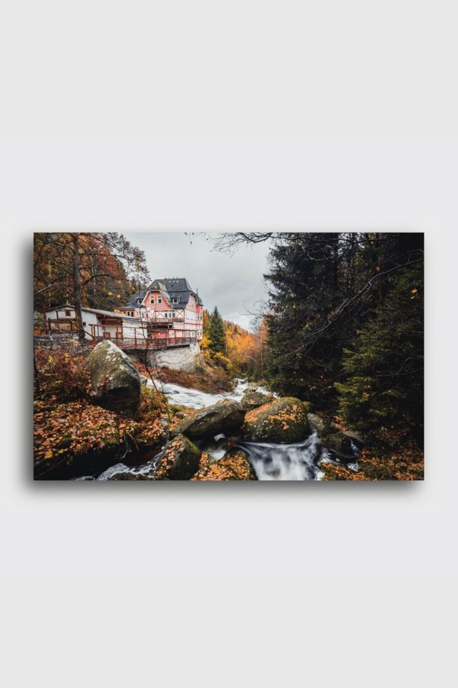 Heimat Harz Steinerne Renne - Leinwand Mit Keilrahmen | Geschenke & Souvenirs Leinwande