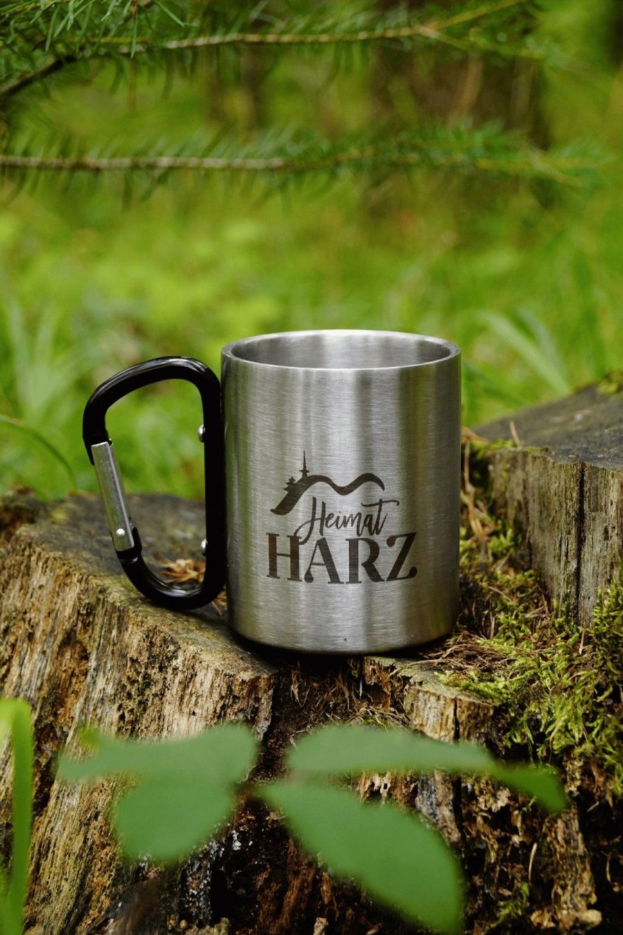 Heimat Harz Karabinerbecher Heimat Harz | Geschenke & Souvenirs Geschenke Unter 50