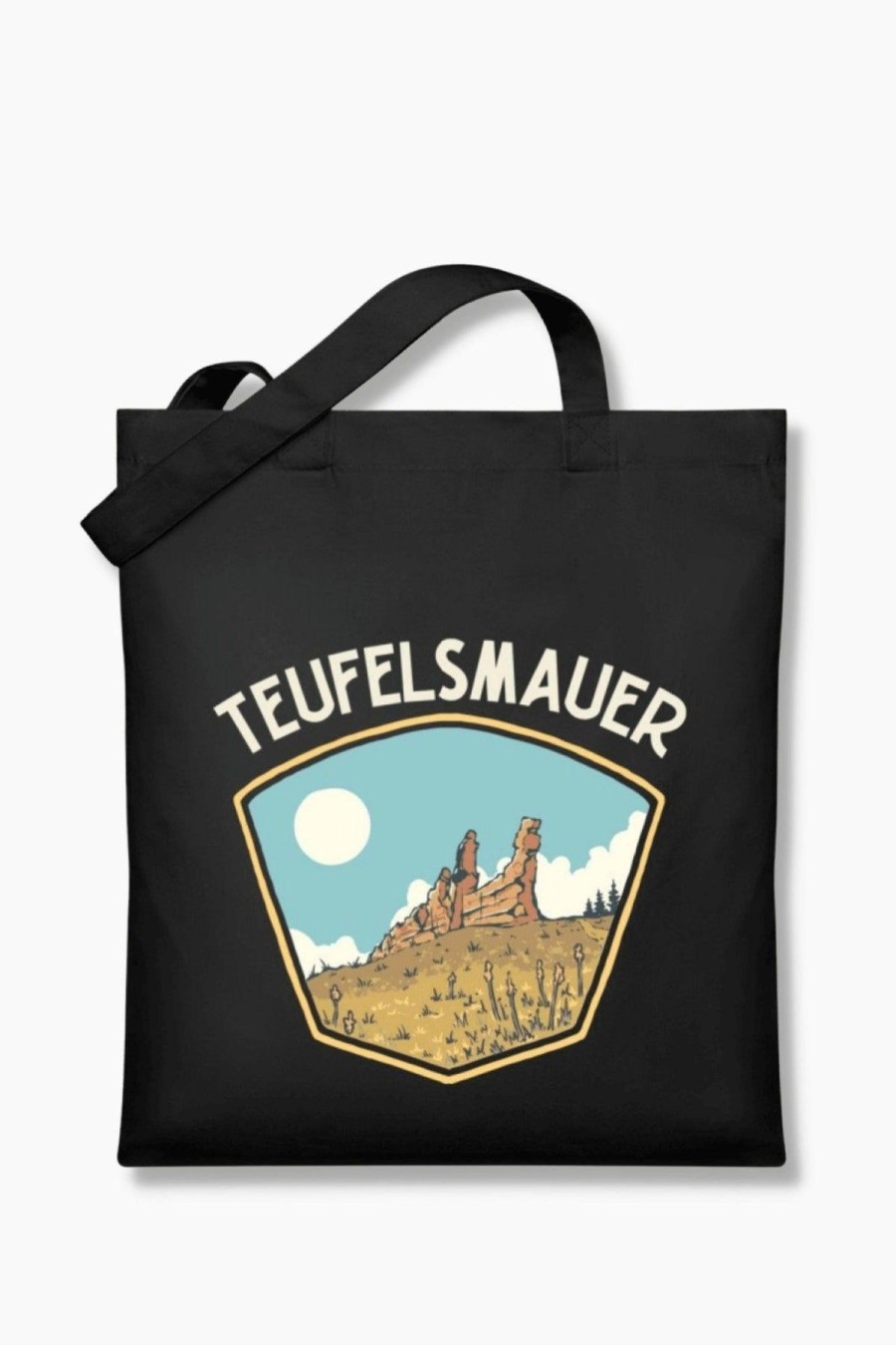 Heimat Harz Bio-Baumwolltasche Teufelsmauer | Geschenke & Souvenirs Fokus Auf Nachhaltigkeit