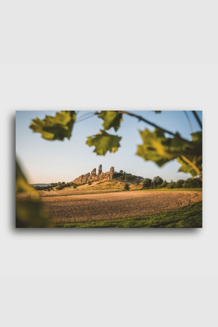 Heimat Harz Teufelsmauer - Leinwand Mit Keilrahmen | Geschenke & Souvenirs Neu Im Shop