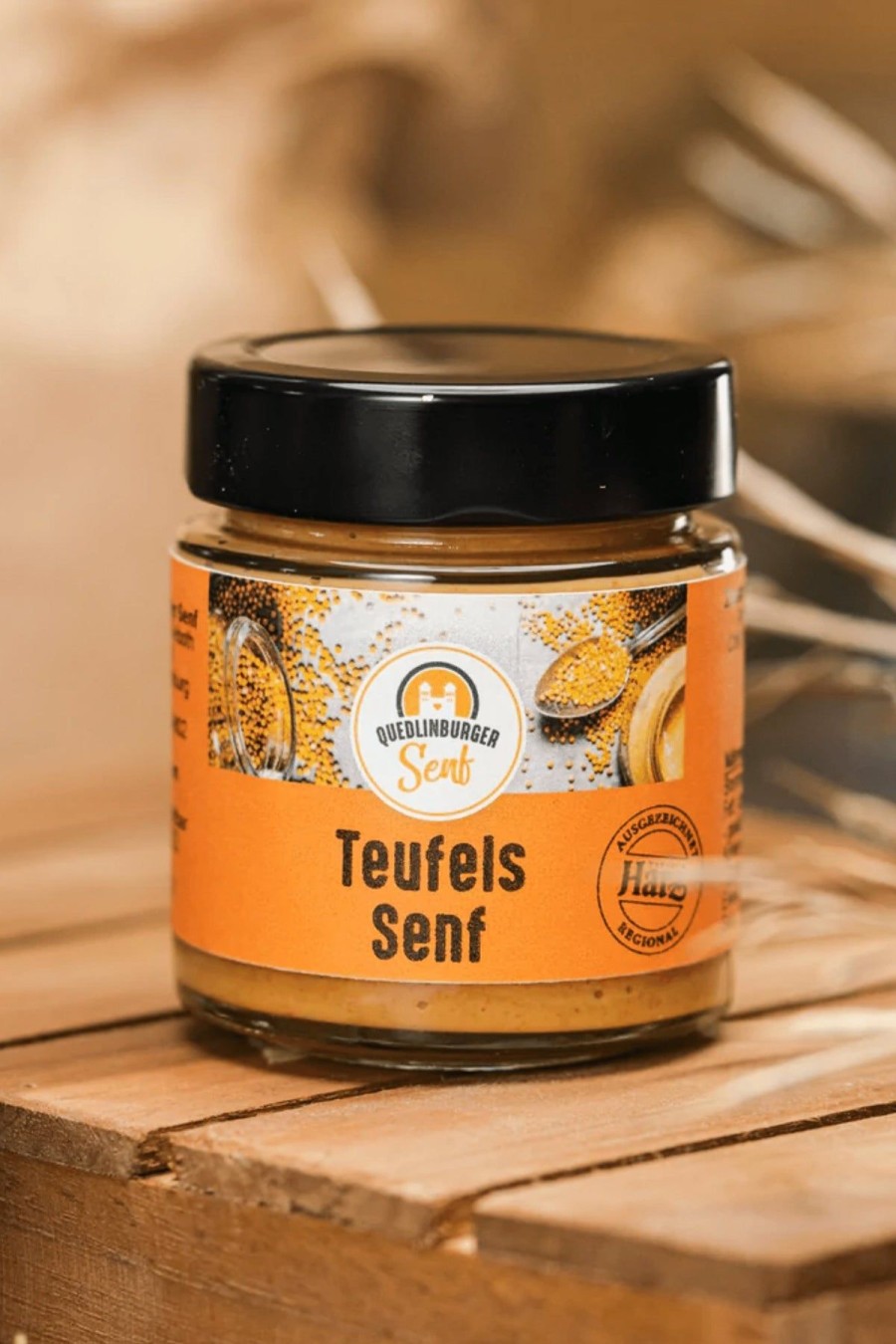 Quedlinburger Senf Teufels-Senf 150Ml | Geschenke & Souvenirs Bestseller