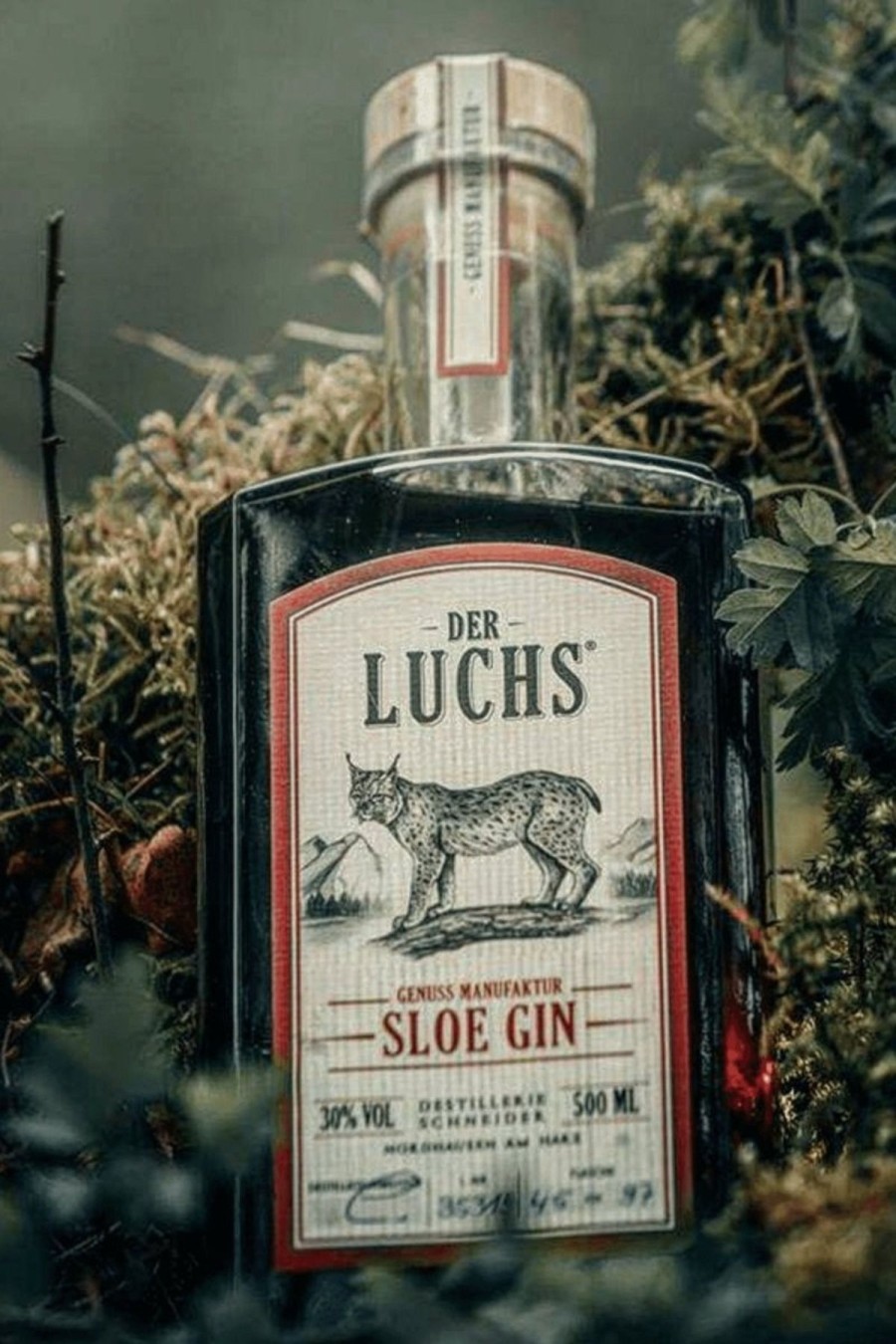 DER LUCHS Sloe Gin Der Luchs | Harztypisches & Regionale Produkte Likore & Spirituosen