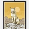 Heimat Harz Poster Harz Luchs | Geschenke & Souvenirs Bestseller