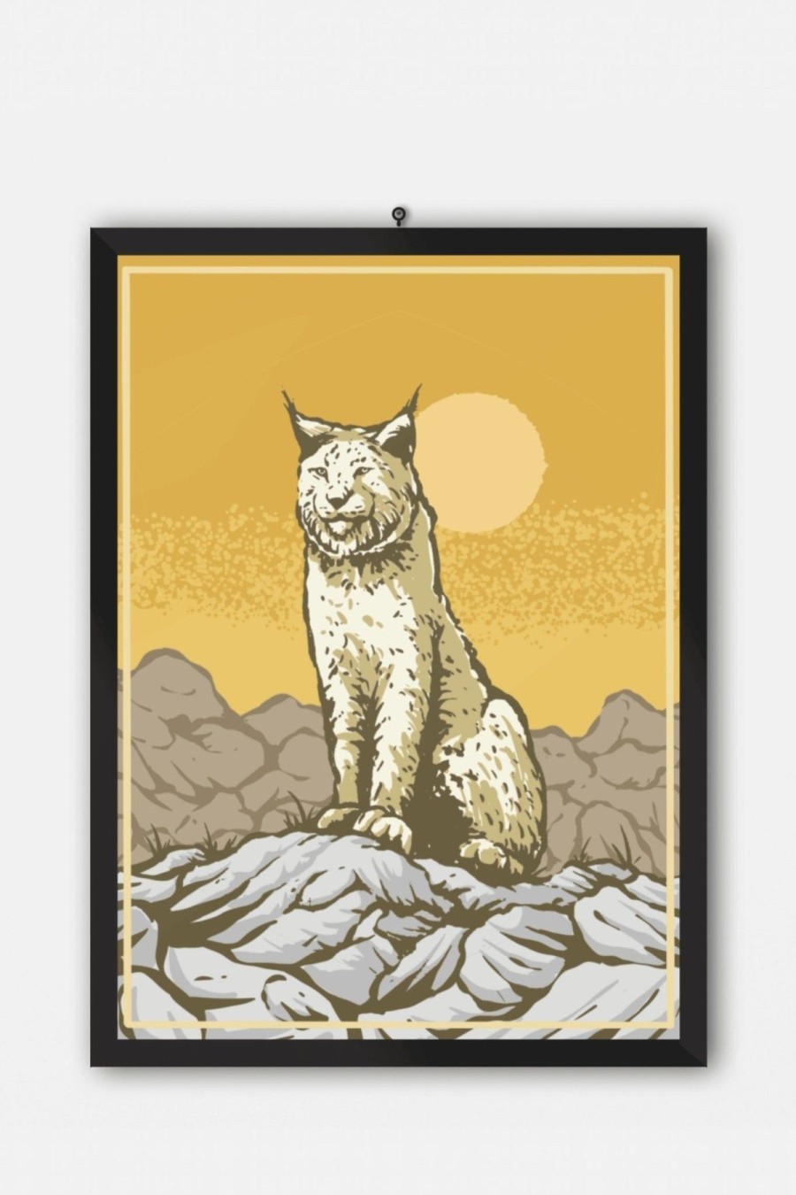 Heimat Harz Poster Harz Luchs | Geschenke & Souvenirs Bestseller