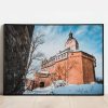 Heimat Harz Harz Poster - Burg Falkenstein | Geschenke & Souvenirs Bestseller