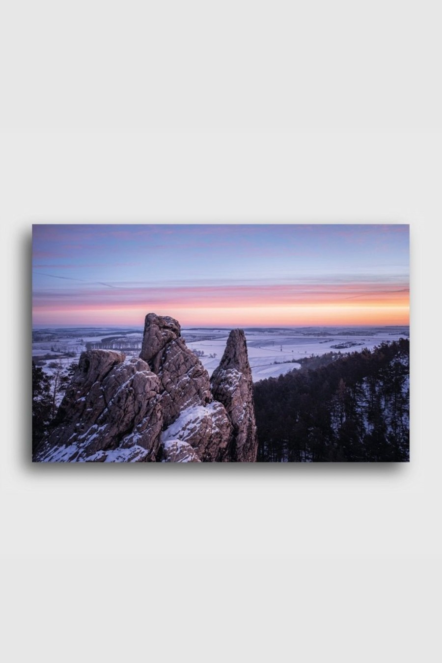 Heimat Harz Hamburger Wappen - Leinwand Mit Keilrahmen | Geschenke & Souvenirs Leinwande