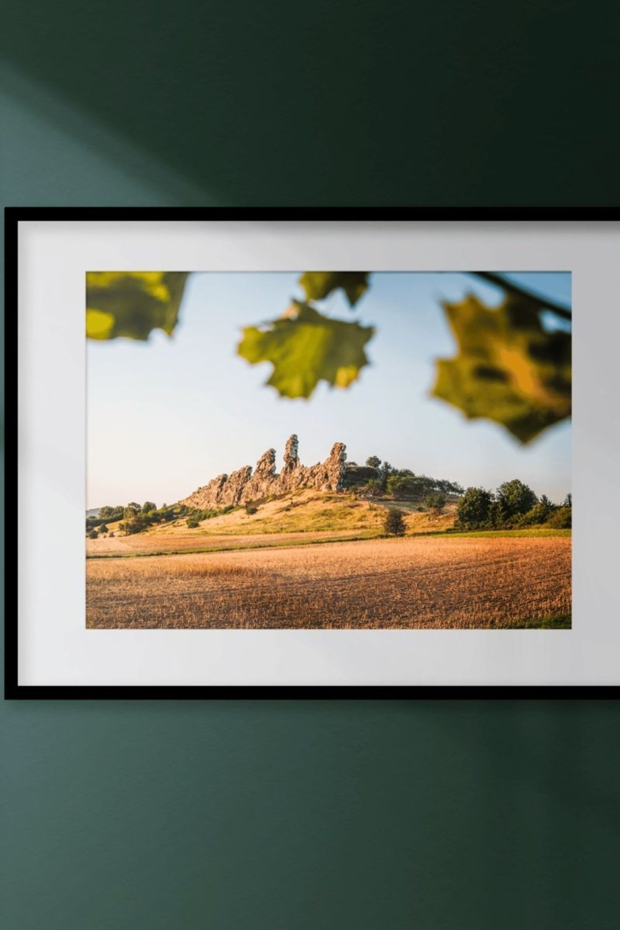 Heimat Harz Harz Poster - Teufelsmauer | Geschenke & Souvenirs Geschenke Unter 50