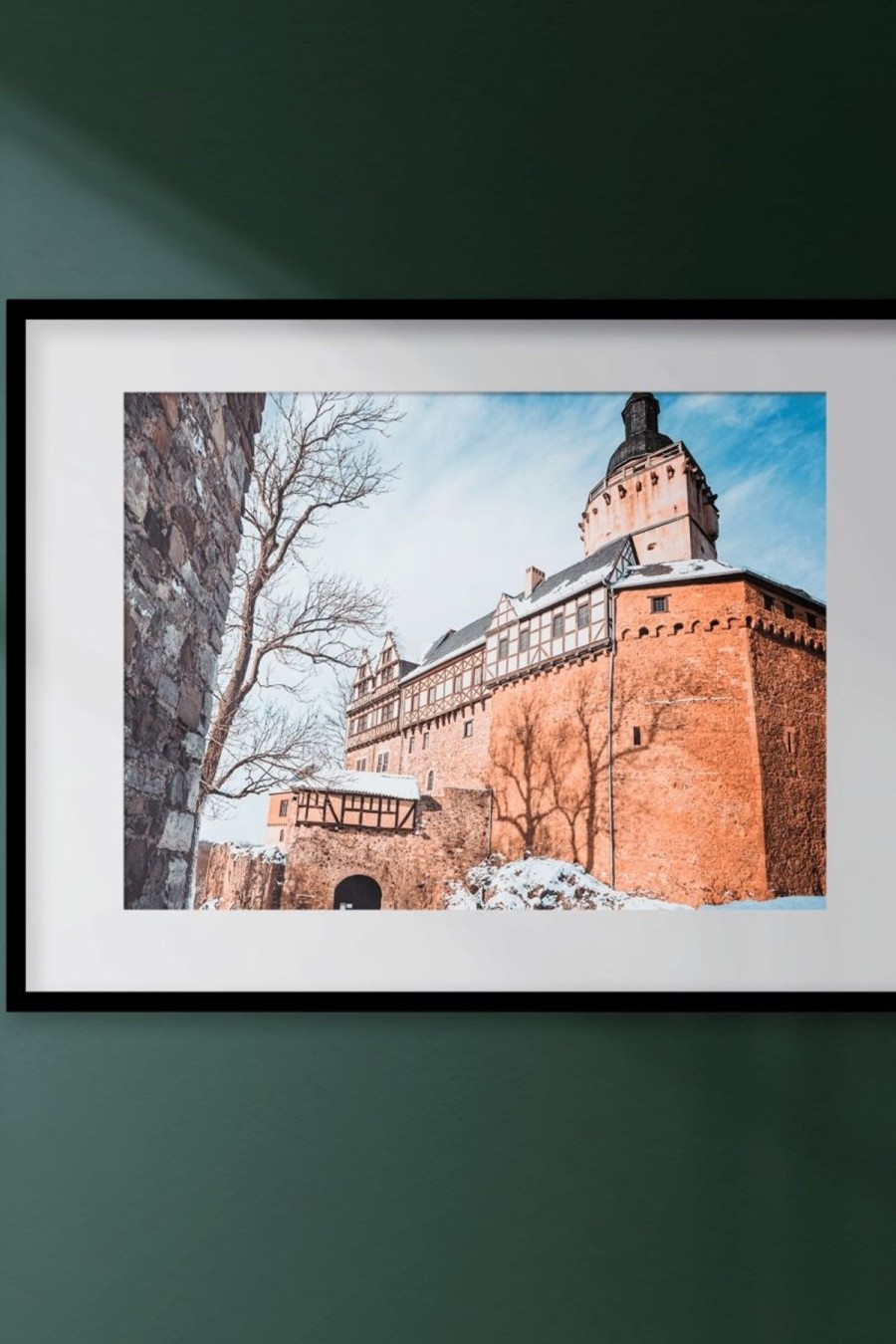 Heimat Harz Harz Poster - Burg Falkenstein | Geschenke & Souvenirs Poster