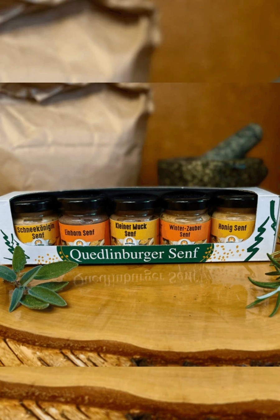 Quedlinburger Senf Winter-Marchen - Probierset - Reduziert Wegen Kurzer Haltbarkeit | Geschenke & Souvenirs Neu Im Shop