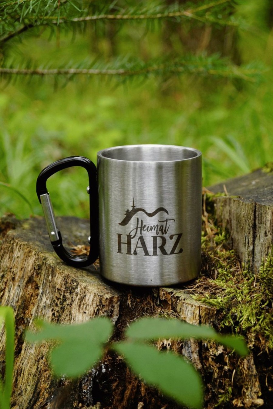 Heimat Harz Karabinerbecher Heimat Harz | Geschenke & Souvenirs Neu Im Shop