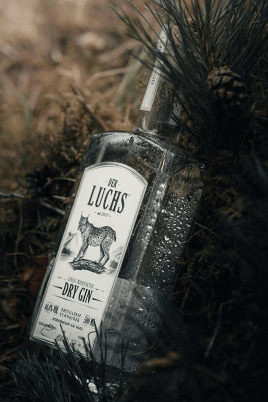 DER LUCHS Dry Gin Der Luchs Classic Edition | Harztypisches & Regionale Produkte Likore & Spirituosen