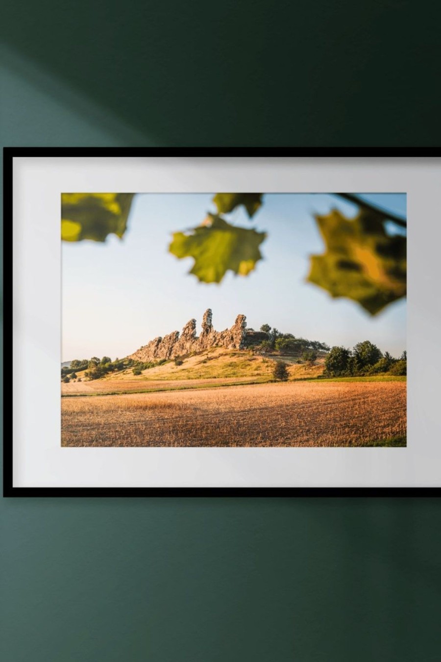 Heimat Harz Harz Poster - Teufelsmauer | Geschenke & Souvenirs Poster