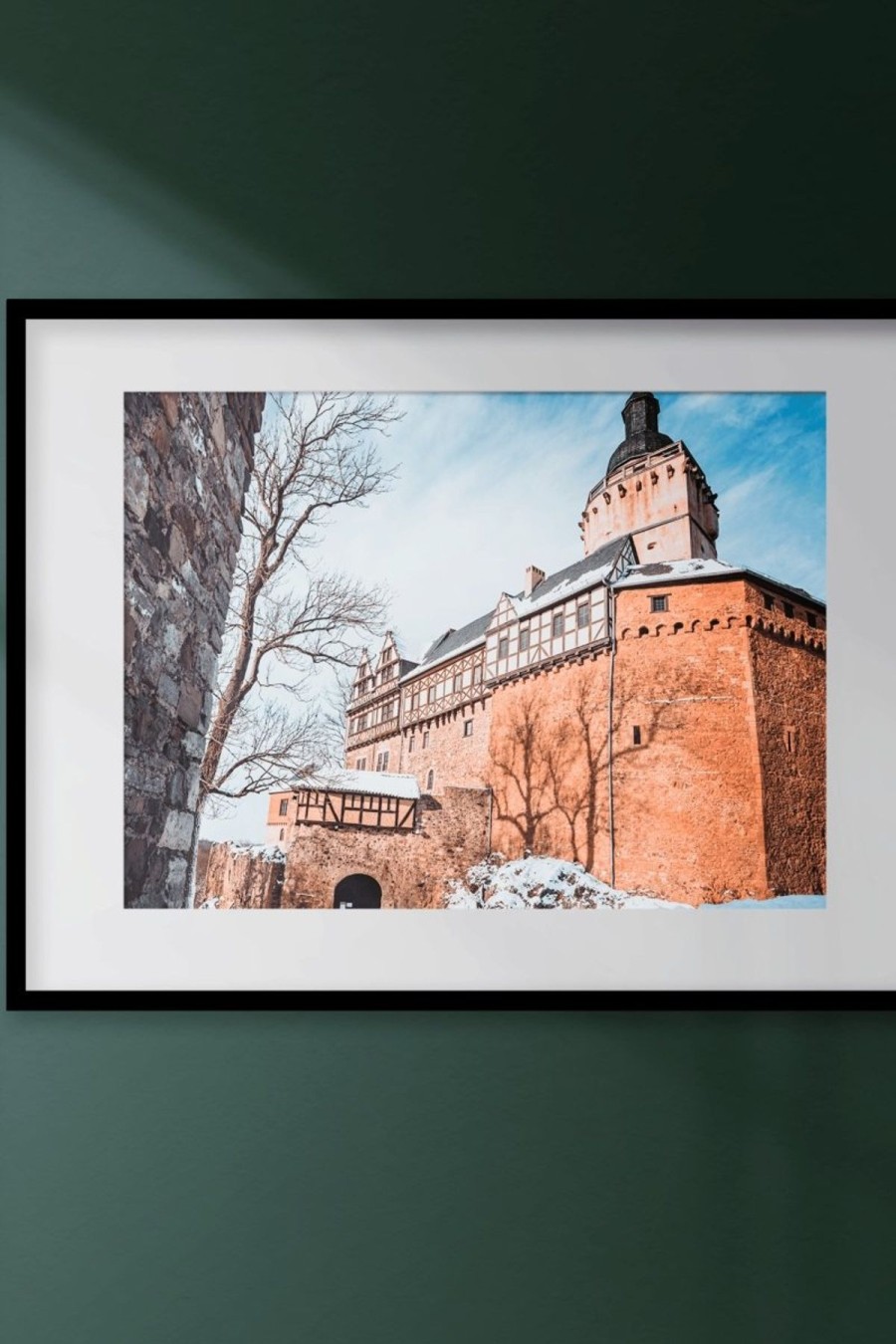 Heimat Harz Harz Poster - Burg Falkenstein | Geschenke & Souvenirs Geschenke Unter 25