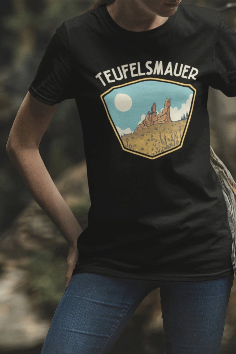 Heimat Harz T-Shirt Teufelsmauer Unisex | Bekleidung T-Shirts