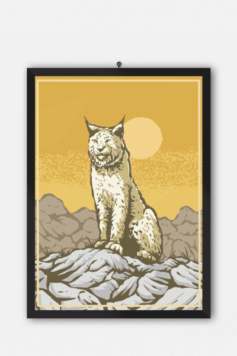 Heimat Harz Poster Harz Luchs | Geschenke & Souvenirs Poster