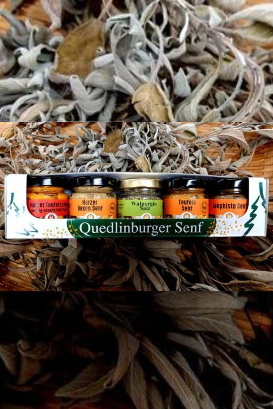 Quedlinburger Senf Teuflisches Hexen-Set | Geschenke & Souvenirs Neu Im Shop